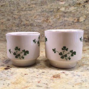 Cloverleaf Whiskey or Sake Glasses